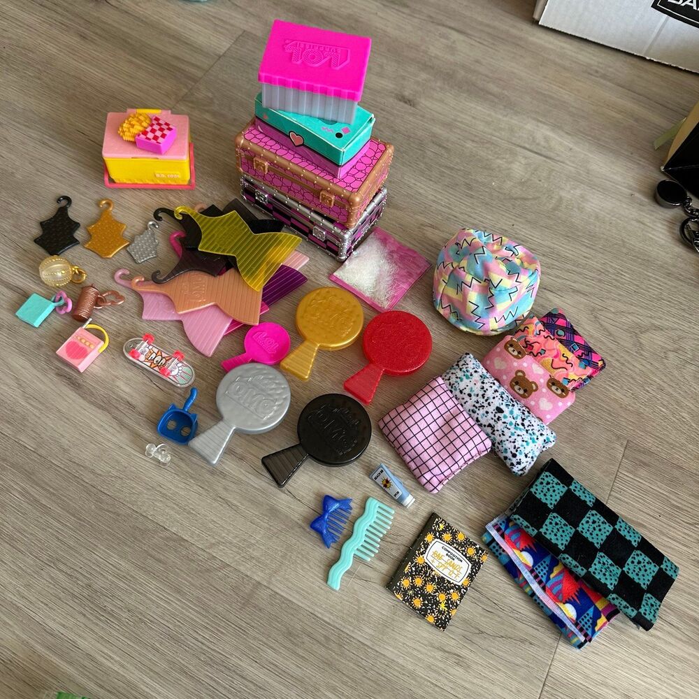 MGA Entertainment OMG LOL Surprise Dolls Accessories Lot Bundle